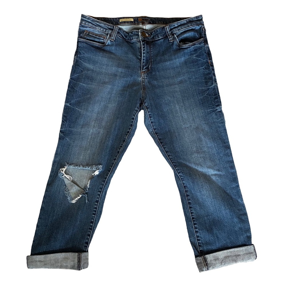 Kut from the Kloth Reese Ankle Straight Leg Jeans Size 14